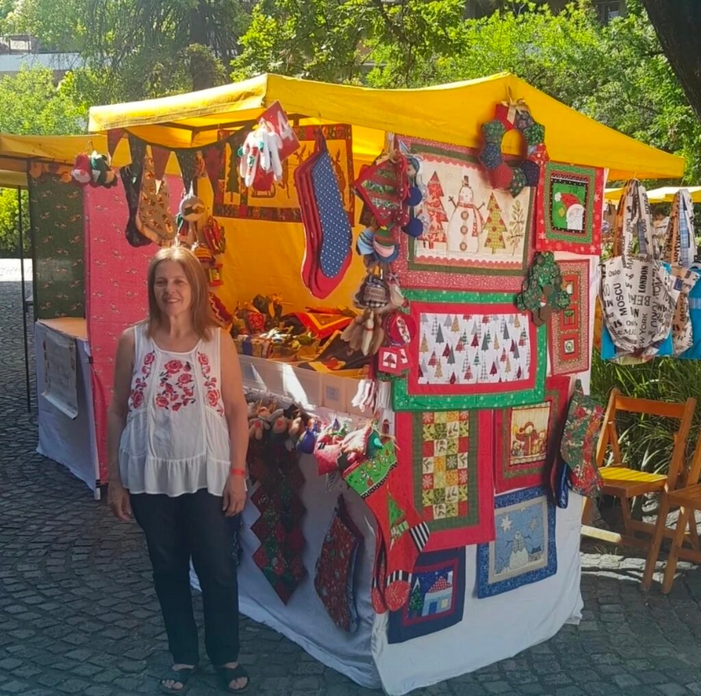 Stand exterior